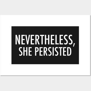 She Persisted Posters and Art